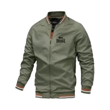 Imagem de Jaqueta Masculina À Prova De Vento Com Gola Alta LONSDALE, Moda Primav