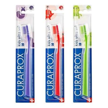 Imagem de Escova Dental Infantil Curaprox Kids Cs 5500b 4 A 12 Anos - Congratula