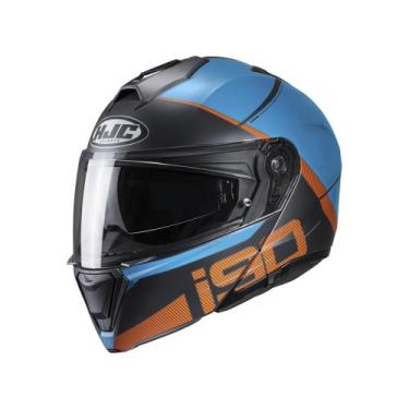 Imagem de Capacete Hjc I90 May Azul E Laranja 59