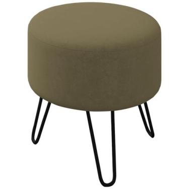 Imagem de Puff Puf Para Sala Pes Metal Small Veludo SL 945 Peer - Perfan, SL 945