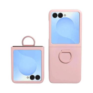 Imagem de Capa Rígida Samsung Galaxy Z Flip 7 6 5 FE Com Efeito Degradê E Toque 