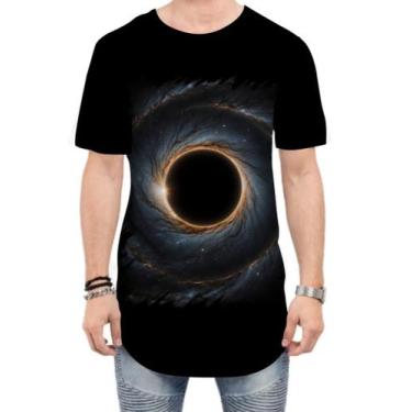 Imagem de Camiseta Longline Buraco Negro Gravidade Espaço 11 - Kasubeck Store®, 