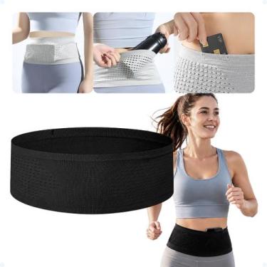 Imagem de Pochete Slim Corrida Treino Antifurto Celular Elástico Bolsa - Hxt, Pr