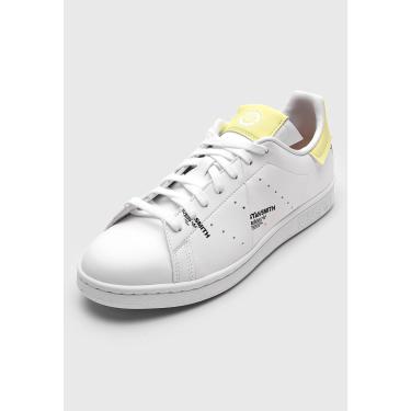 Imagem de Tênis adidas Originals Stan Smith Branco/Amarelo branco masculino