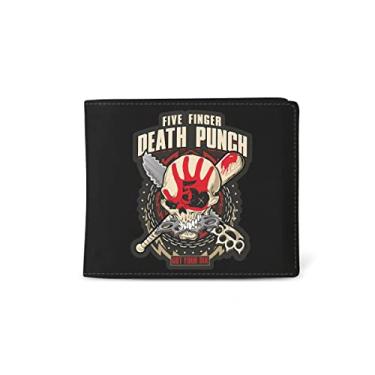 Imagem de ROCK Carteira Rocksax Five Finger Death Punch - Got Your Six, Preto, One Size, Carteira