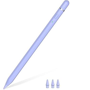 Imagem de Caneta Stylus para iPad 2018-2023, USB C Pencil (1ª Geração) com 10x Carregamento Rápido, Detecção de Inclinação e Rejeição de Palma, Lápis Profissional para iPad 10~6, Air 3~5, Mini 5/6, Pro 11"/12"
