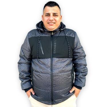 Imagem de Jaqueta jaco Masculino Plus Size Tamanho Grande Gangster-Masculino