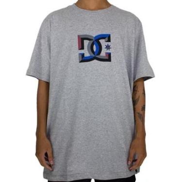 Imagem de Camiseta DC MC Star Dimensional Cinza-Masculino