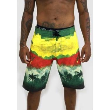 Imagem de Bermuda Surf Alkary Reggae Coqueiros-Masculino