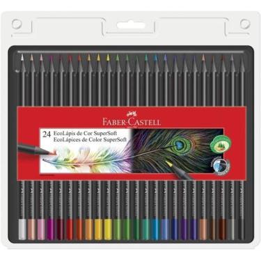 Imagem de Lápis Cor 024 Supersoft Faber 120724 - FABER CASTELL(3), 24 Cores