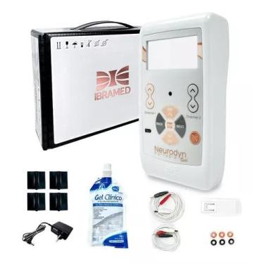 Imagem de Neurodyn Portatil Ibramed Aparelho De Tens 2 Canais 110v/220v