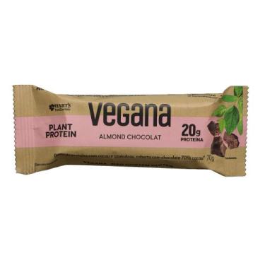 Imagem de Barra Vegana Almond Chocolate HARTS 65g - Harts Natural