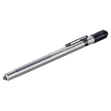 Imagem de Streamlight 65012 Stylus 11-Lumen White LED Pen Light with 3 AAAA Alkaline Batteries, Silver, Clamshell Packaging