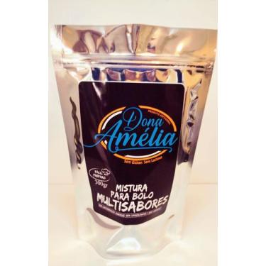 Imagem de Mistura para bolo MULTISABORES SEM GLÚTEN - Dona Amélia