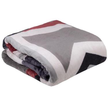 Imagem de Cobertor Casal Jolitex Kyor Plus Amalfi 180x220cm, Cinza, Casal