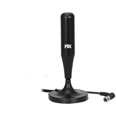 Imagem de Antena para TV Interna HDTV 1.8M Base com ímã - Santana Centro