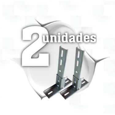 Imagem de kit 02 Suportes motor basculante braço regulável fixação - RCG