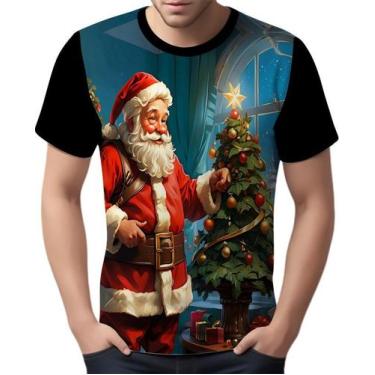 Imagem de Camisa Camiseta Tshirt Natal Festas Papai Noel Trenó Neve 2 - Enjoy Sh