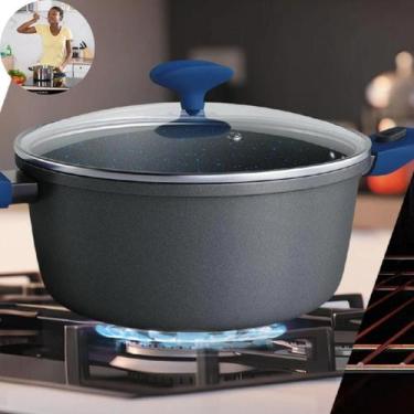 Imagem de Panelas Com Design Moderno E Cor Azul Ótima Escolha Para Presente De N