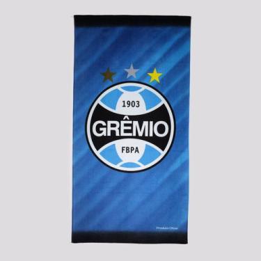 Imagem de Toalha Bouton Grêmio Showder Azul, Único