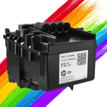 Imagem de Kit de substituição de cabeça de impressão 729 compatível com impressoras HP DesignJet T830 MFP e T730 de grande formato, impressoras HP de ajuste de cabeça de impressão 729, cabeça de impressão
