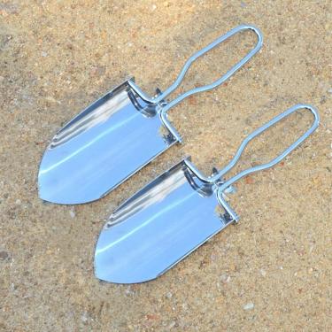 Imagem de Toasis Mini pá de mão dobrável para jardim (prata-2 peças)