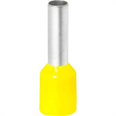 Imagem de Terminal Pre-Isol Ilhos 25 Comp16 Amarelo Penzel - Kit C/100 Unidades