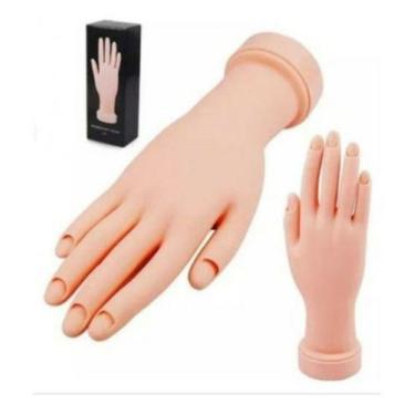 Imagem de Mão Articulada De Silicone Para Treino - oem