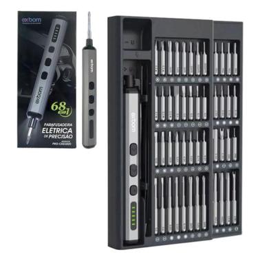 Imagem de Parafusadeira Elétrica Recarregável Eletronica Mac Note Game - EXBOM, 