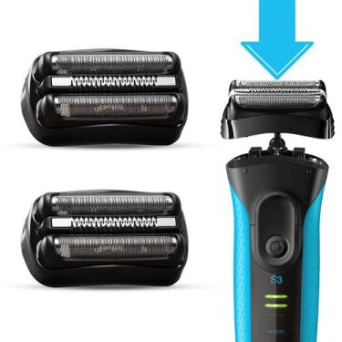 Imagem de Cabeça de Reposição para Barbeador Elétrico Braun Series 3