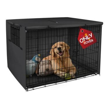 Imagem de Capa para Gaiola de Cão Explore Land Heavy Duty - 48 Polegadas - Polié