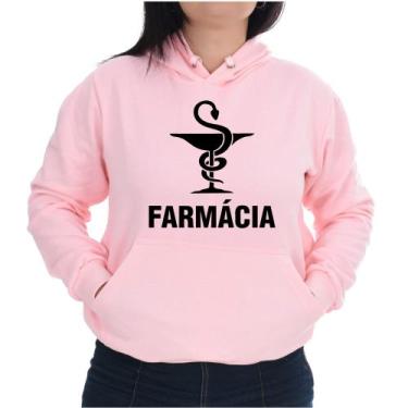 Imagem de Blusa Moletom Canguru Flanelado Unissex Faculdade de Farmácia - Markel