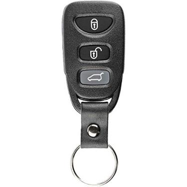 Imagem de KeylessOption – Controle remoto de entrada sem chave para chave de carro com alça para transmissor Kia Sorento Rondo PLNHM-T011