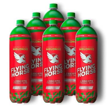 Imagem de Energético Flying Horse Energy Drink Melancia 1,25l 6 Unidades