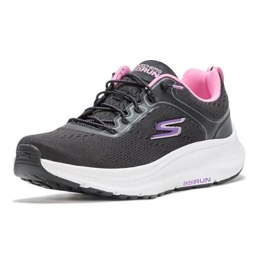 Imagem de Skechers Go Run Consistent 2.0 Duval Tênis feminino, Preto/rosa, 7.5 Wide