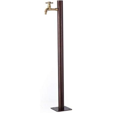 Imagem de Freestadig Garde Water Colum Com Torneira, Ati-freezig 304 Aço Inox, Torneira De água De Piso Mouted, Poste De Torneira De Pátio Com Acessórios Moutig, C