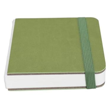 Imagem de Generic Jornal Aquarela, Livro de Desenho à Mão 10 X 10cm Easy Coloring Coloring Versátil 30 Folhas de Bolso Em Aquarela para a Escola (Verde)