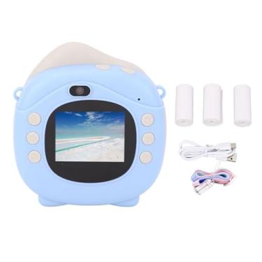 Imagem de Câmera de impressão instantânea Térmica imprimível compacto 12MP de alta definição de 2 polegadas IPS Screen Bateria longa duração segura impressão sem tinta para estudantes (Sem cartão de memória)