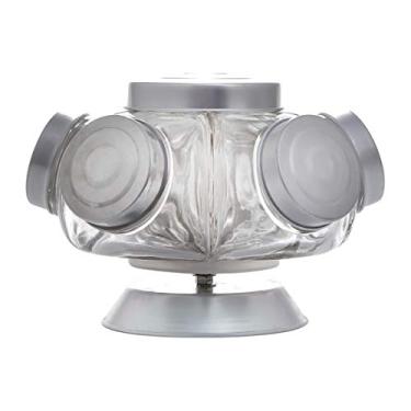 Imagem de BALEIRO VIDRO C/BASE GIRATÓRIA 23x16cm