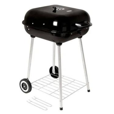 Imagem de Churrasqueira A Bafo Barbacoa Portátil Mor 87cm Preto