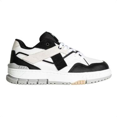 Imagem de Tênis Jump Street Preto E Branco, Branco, Natural, Preto, 39