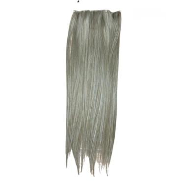 Imagem de Aplique Tic Tac de Cabelo Orgânico 70cm 150g – Textura Natural Similar ao Cabelo Humano (27/613_LISO)