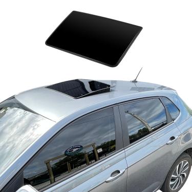 Imagem de Teto Solar Universal Preto Metálico Carro Camionete Van SUV