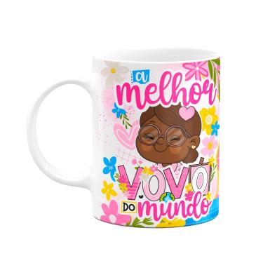 Imagem de Caneca dos Avós Cartoon - A melhor vovó do mundo - M10