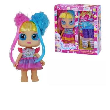 Imagem de Boneca Diver Surprise Aniversário Com Massinha 8278