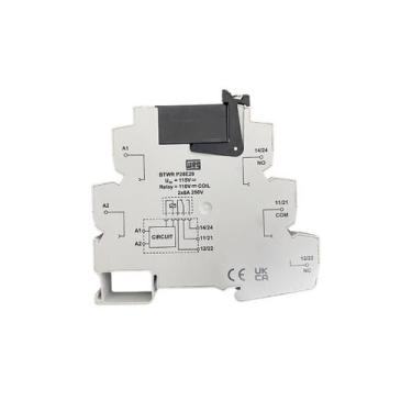 Imagem de Borne Rele De Interface Btwr P28E29 2Naf 8A 110Vca Cinza Weg
