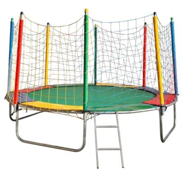 Imagem de Pula pula cama elástica trampolim 3,05m suporta até 150 quilos