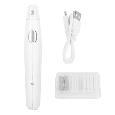Imagem de TOPINCN A Borracha Elétrica para Artistas, Kit de Borracha Elétrica Recarregável USB, Borracha Recarregável Com 16 Recargas de Reposição, Borracha de Lápis Automática para Desenhar (Branco)