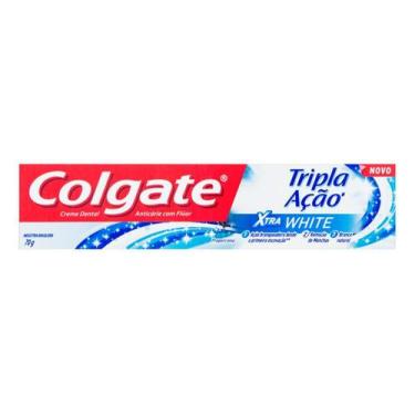 Imagem de Kit c/ 2 Pasta de dentes Colgate Tripla Acao Xtra White 70 g