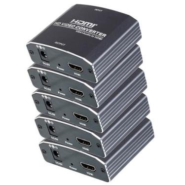 Imagem de kit com 05 Conversor HDMI para VGA com Áudio - CIRILO CABOS